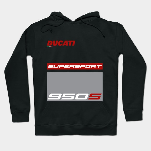 Ducati Supersport 950 Hoodie by tushalb